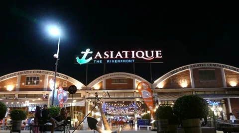 Asiatique The Riverfront Video stock 60208333
