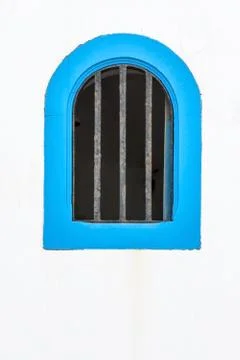 Asilah window Stock Photos