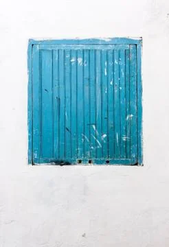 Asilah window Stock Photos