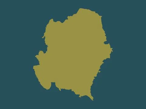 'Asir, Saudi Arabia. Solid color shape 库存插图