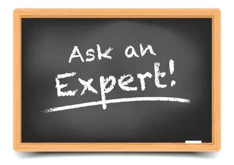 Ask an Expert Stock Illustration