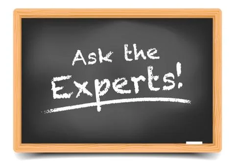 Ask the Experts 스톡 일러스트
