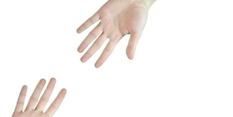 Ask for help. Stock Photos