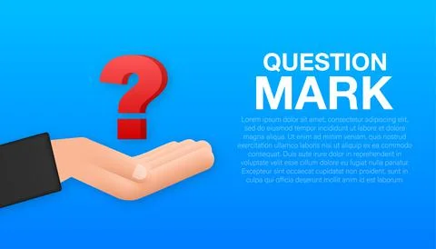 Ask help sign. Question mark sign icon. Faq concept. Answer question. Vector Stock Illustration
