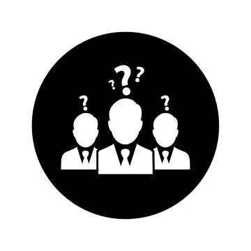 Ask, Information Icon Stock Illustration