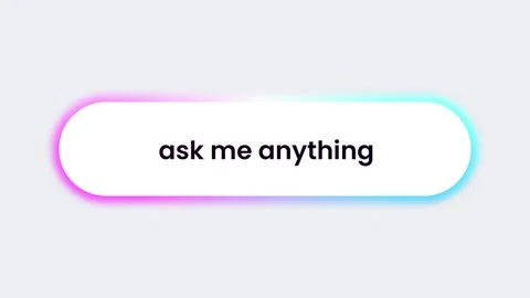 Ask Me Anything Button Stock Footage 334462888