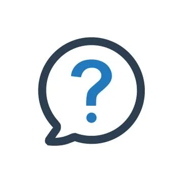 Ask Question Icon Stock Illustration