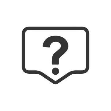 Ask Question Icon Stock Illustration