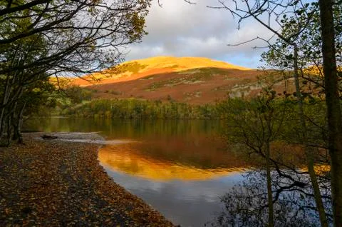 Askhill Knott Sunset Foto stock