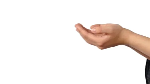 Asking for help with hands Stock Footage 63464024