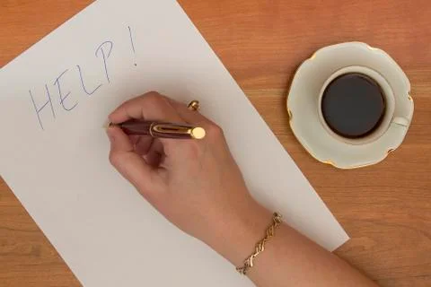 Asking for help Stock Photos