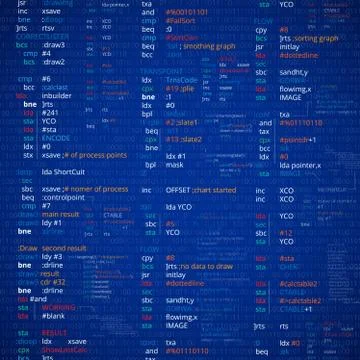 Asm Stock Illustration