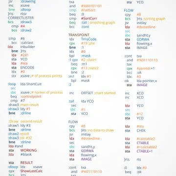 Asm 스톡 일러스트