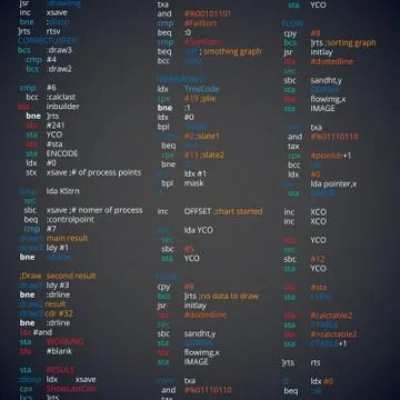 Asm 스톡 일러스트