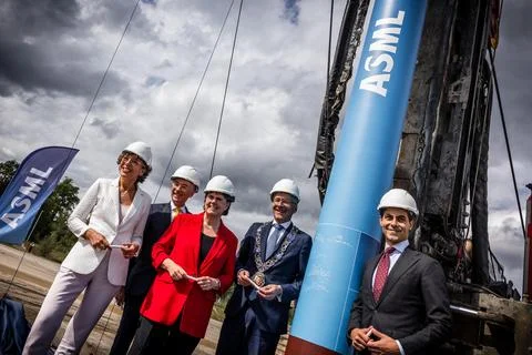ASML begins construction of new Eindhoven campus, Netherlands - 08 Sep 2026 Stock Photos
