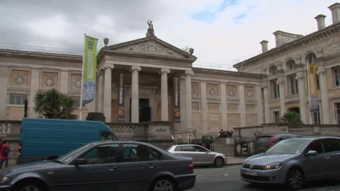 Asmolean Museum Wide 1 Stock Footage 155890732