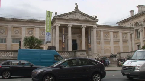 Asmolean Museum Wide 2 Stock Footage 155890510