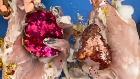 Asmr Soap Cutting Cracking Soap Pinch Soap Satisfying Relaxing Video Stock Footage 311558330