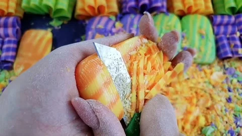 Asmr Soap Cutting Cracking Soap Pinch Soap Satisfying Relaxing Video 스톡 동영상 311558702