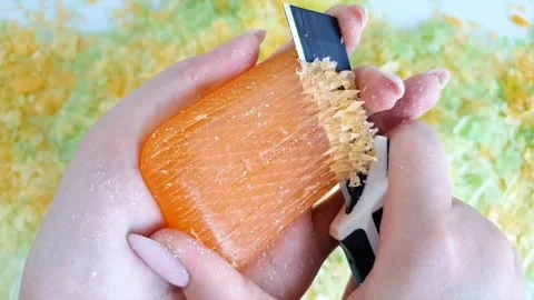 Asmr Soap Cutting Cracking Soap Pinch Soap Satisfying Relaxing Video 스톡 동영상 311558941