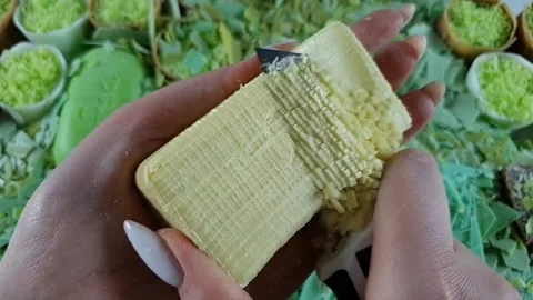 Asmr Soap Cutting Cracking Soap Pinch Soap Satisfying Relaxing Video Stock Footage 311559131