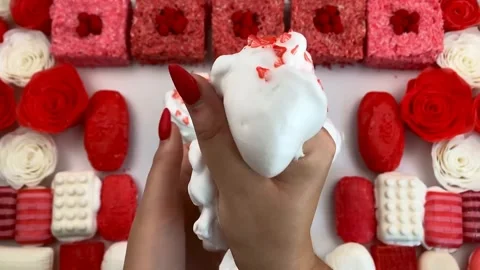 Asmr Soap Cutting Cracking Soap Pinch Soap Satisfying Relaxing Video Video stock 311559790