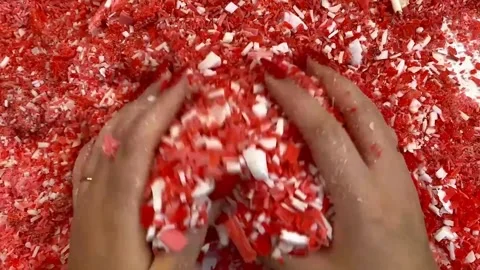 Asmr Soap Cutting Cracking Soap Pinch Soap Satisfying Relaxing Video Stock Footage 311559913