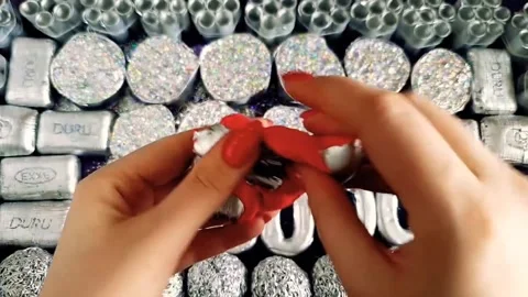 Asmr Soap Cutting Cracking Soap Pinch Soap Satisfying Relaxing Video Stock Footage 311559917