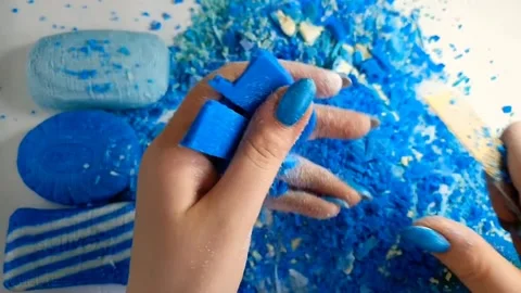 Asmr Soap Cutting Cracking Soap Pinch Soap Satisfying Relaxing Video 스톡 동영상 311560477