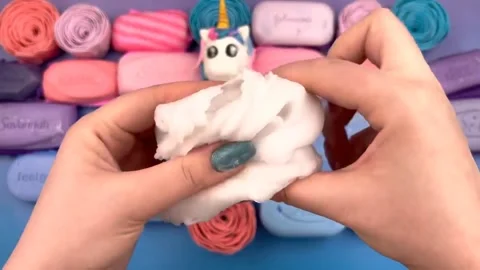 Asmr Soap Cutting Cracking Soap Pinch Soap Satisfying Relaxing Video Stock Footage 311563508