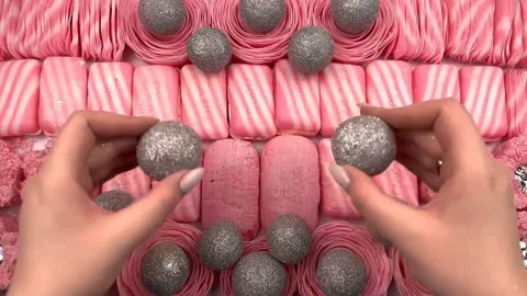 Asmr Soap Cutting Cracking Soap Pinch Soap Satisfying Relaxing Video Stock Footage 311563537