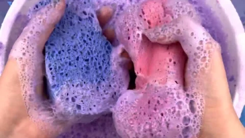 Asmr Soap Cutting Cracking Soap Pinch Soap Satisfying Relaxing Video Stock-Footage 311563543