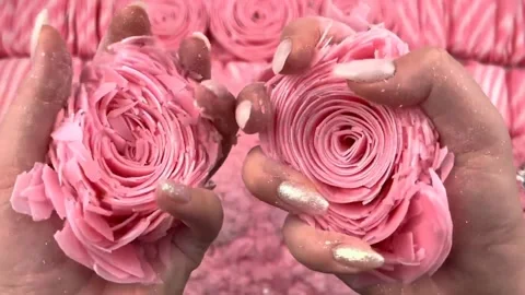 Asmr Soap Cutting Cracking Soap Pinch Soap Satisfying Relaxing Video Video stock 311563589