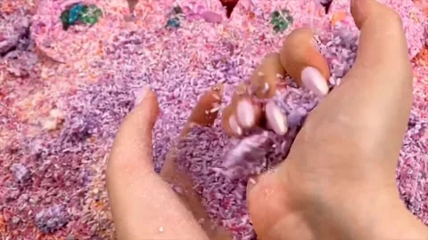 Asmr Soap Cutting Cracking Soap Pinch Soap Satisfying Relaxing Video Stock Footage 311564420