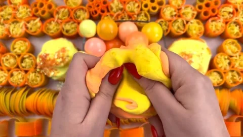 Asmr Soap Cutting Cracking Soap Pinch Soap Satisfying Relaxing Video Stock Footage 311566025