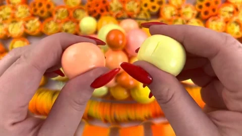 Asmr Soap Cutting Cracking Soap Pinch Soap Satisfying Relaxing Video Video stock 311566026