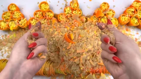 Asmr Soap Cutting Cracking Soap Pinch Soap Satisfying Relaxing Video Stock Footage 311566090