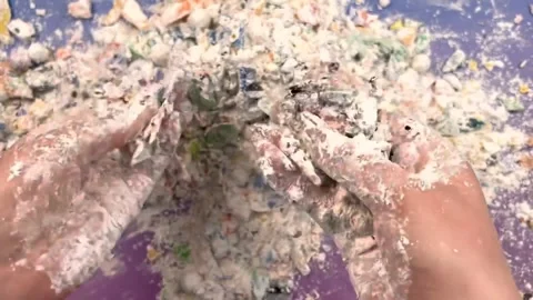 Asmr Soap Cutting Cracking Soap Pinch Soap Satisfying Relaxing Video Stock Footage 311566340