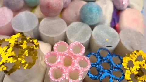 Asmr Soap Cutting Cracking Soap Pinch Soap Satisfying Relaxing Video Stock Footage 311567370