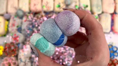 Asmr Soap Cutting Cracking Soap Pinch Soap Satisfying Relaxing Video Stock Footage 311567372