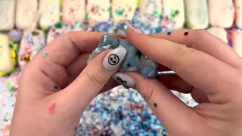 Asmr Soap Cutting Cracking Soap Pinch Soap Satisfying Relaxing Video Stock Footage 311567404