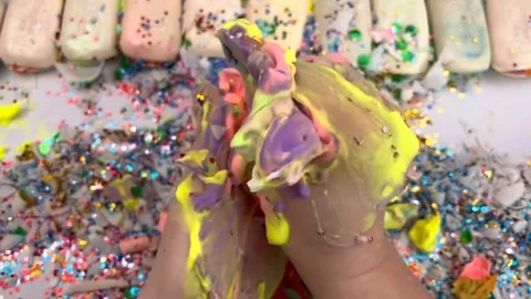 Asmr Soap Cutting Cracking Soap Pinch Soap Satisfying Relaxing Video Stock Footage 311567468