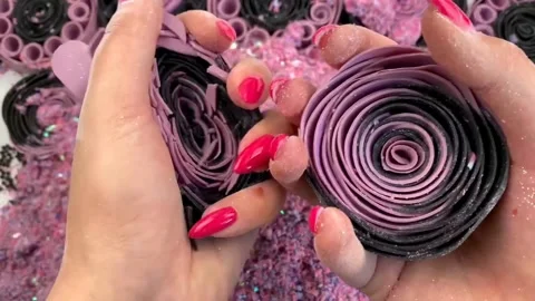 Asmr Soap Cutting Cracking Soap Pinch Soap Satisfying Relaxing Video Stock Footage 311568900