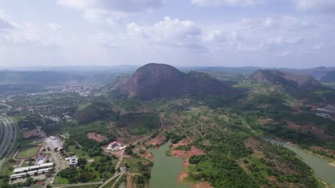 Aso Rock 7 Stock Footage 313394845