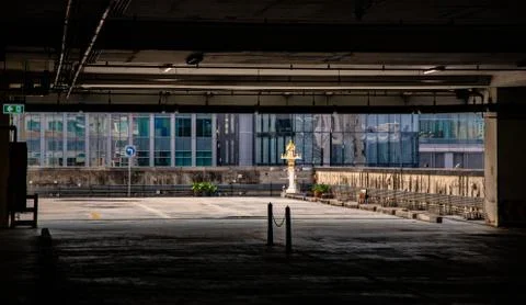 Asoke intersection and sky train station in Bangkok Thailand Stock Photos