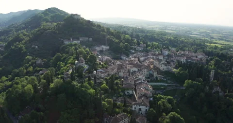 Asolo from above Video stock 169623355