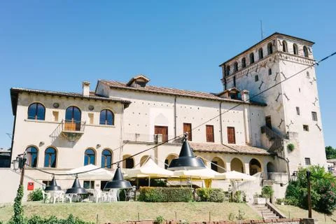 Asolo castle Stock Photos