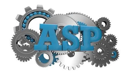 Asp code Stock Illustration