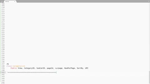 Asp Programming Language Source Code Typing Effect. Asp Programmer Ticker Col Stock Footage 147999944