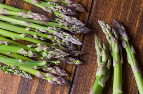 Asparagus bunch Stock-Fotos